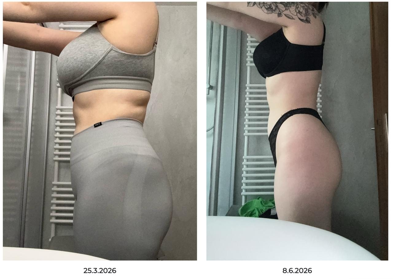 Transformation einer Klientin, vorher und nachher